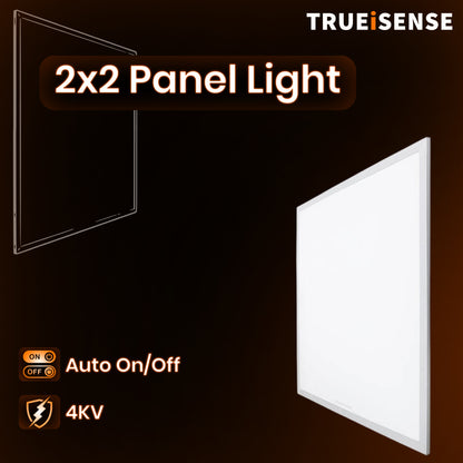 2x2 Motion Sensor LED Panel Light – 40W | Auto ON/OFF | High Lumen Efficiency