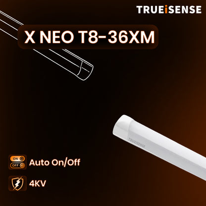 Motion-Sensor T8 LED Tube Light – Auto On/Off 36W Motion Sensor Tubelight