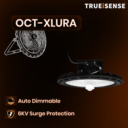 TRUEiSENSE OCT-XLURA | 100W Intelligent Presence-Sensing High Bay