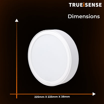 TRUEiSENSE OCT-XVELA S | 12W Intelligent Surface Down Light