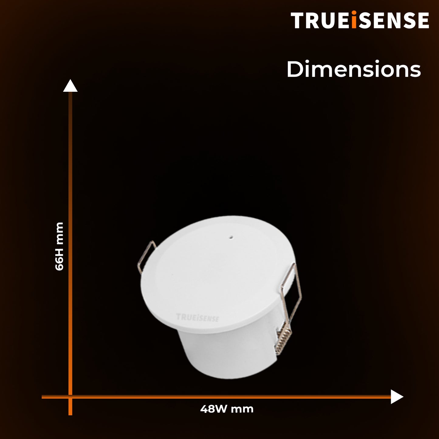 TRUEiSENSE Wave Detector | 24 GHz Ultra-Precision True Presence Sensor