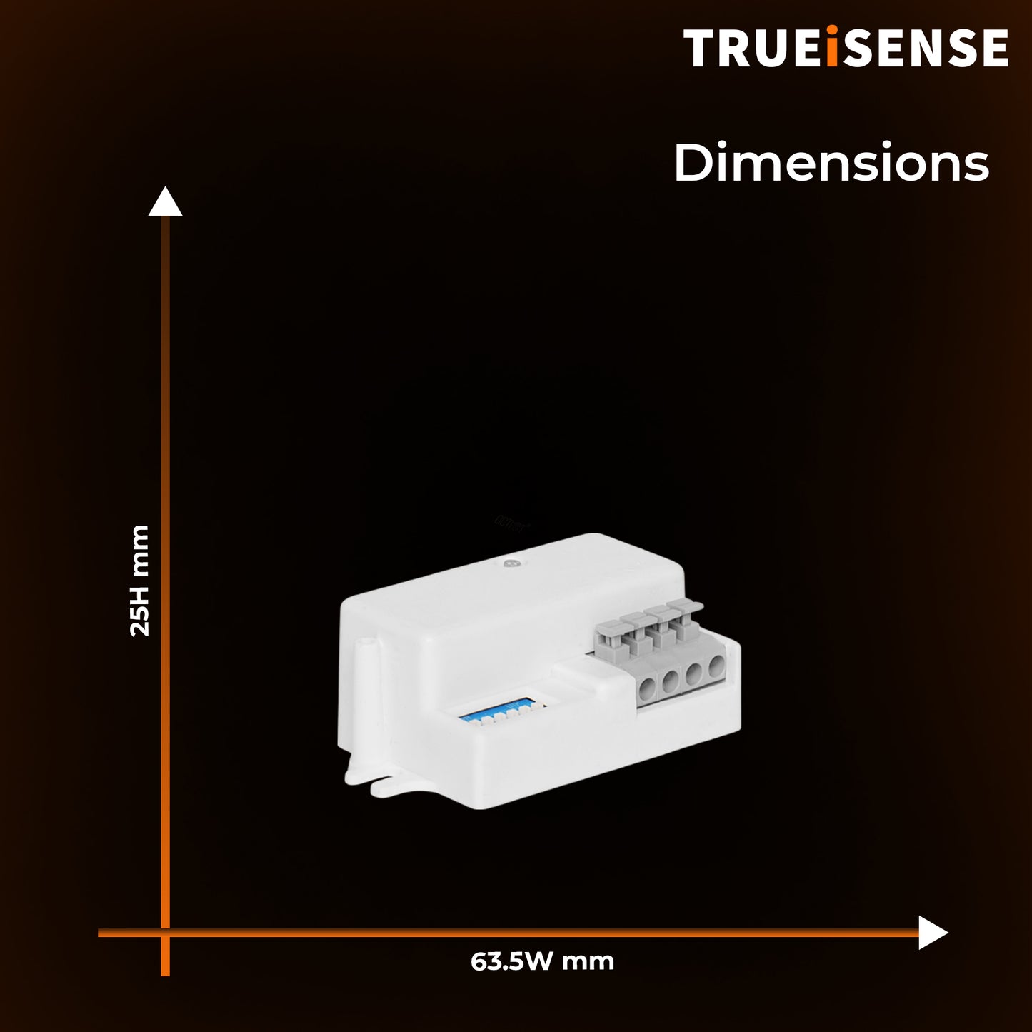 TRUEiSENSE OCT-MAX STAR | 5.8 GHz Precise Motion Sensor Module