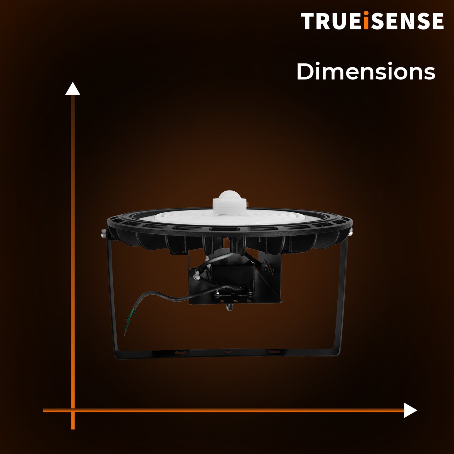TRUEiSENSE OCT-XLURA | 100W Intelligent Presence-Sensing High Bay