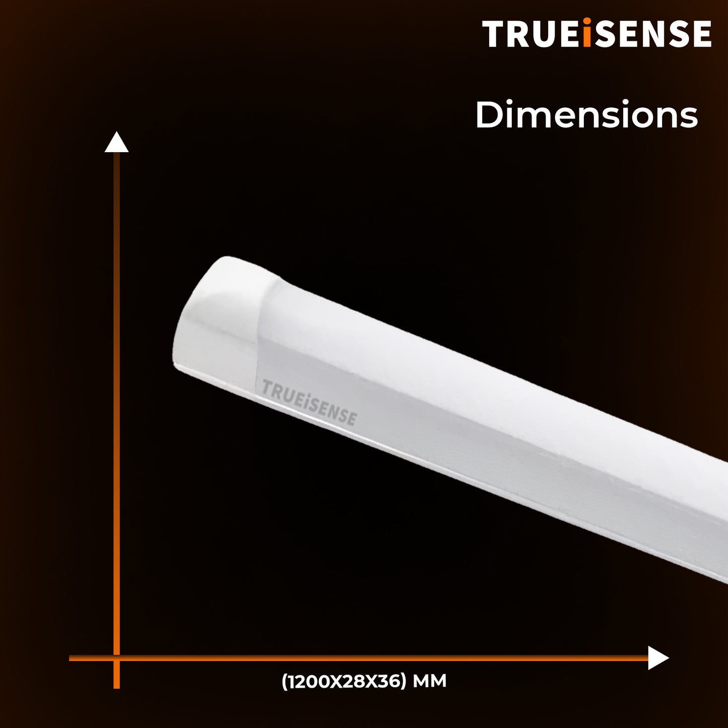 Motion-Sensor T8 LED Tube Light – Auto On/Off 36W Motion Sensor Tubelight