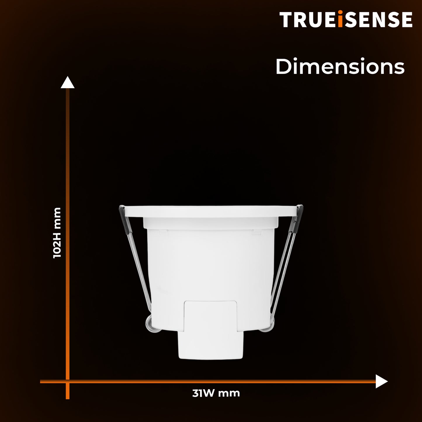 TRUEiSENSE Wave Detector | 24 GHz Ultra-Precision True Presence Sensor