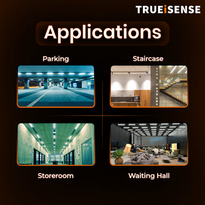 TRUEiSENSE OCT-XNEU | 20W Intelligent Presence Sensor LED Batten