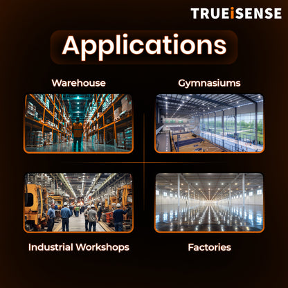 TRUEiSENSE OCT-XMAXX | Industrial IP65 Presence-Sensing Well Glass Light