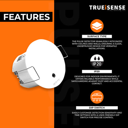 True presence sensors
true presence sensor
sensor lighting
sensor
real presence detector
Presence Manufacturer
motion sensor
microwave sensors
human presence sensor
human presence detector
Human presence detection sensors
Advanced presence technology
TRUEiSENSE_Pulse_Detector_True_Presence_Sensors_24_Ghz_Frequency_Real_Presence_Detector