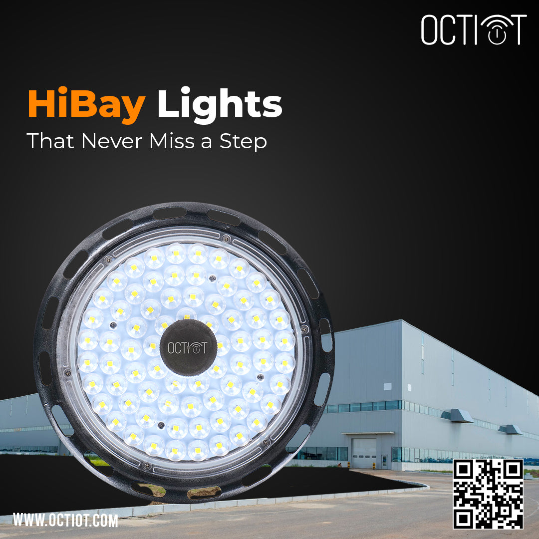 TRUEiSENSE | OCT-XLURA | Presence Sensor Hibay Light | Microwave Sensor | Hibay Presence Sensor | Auto Dimmable | IP65 | 100 watt | Presence Detectors