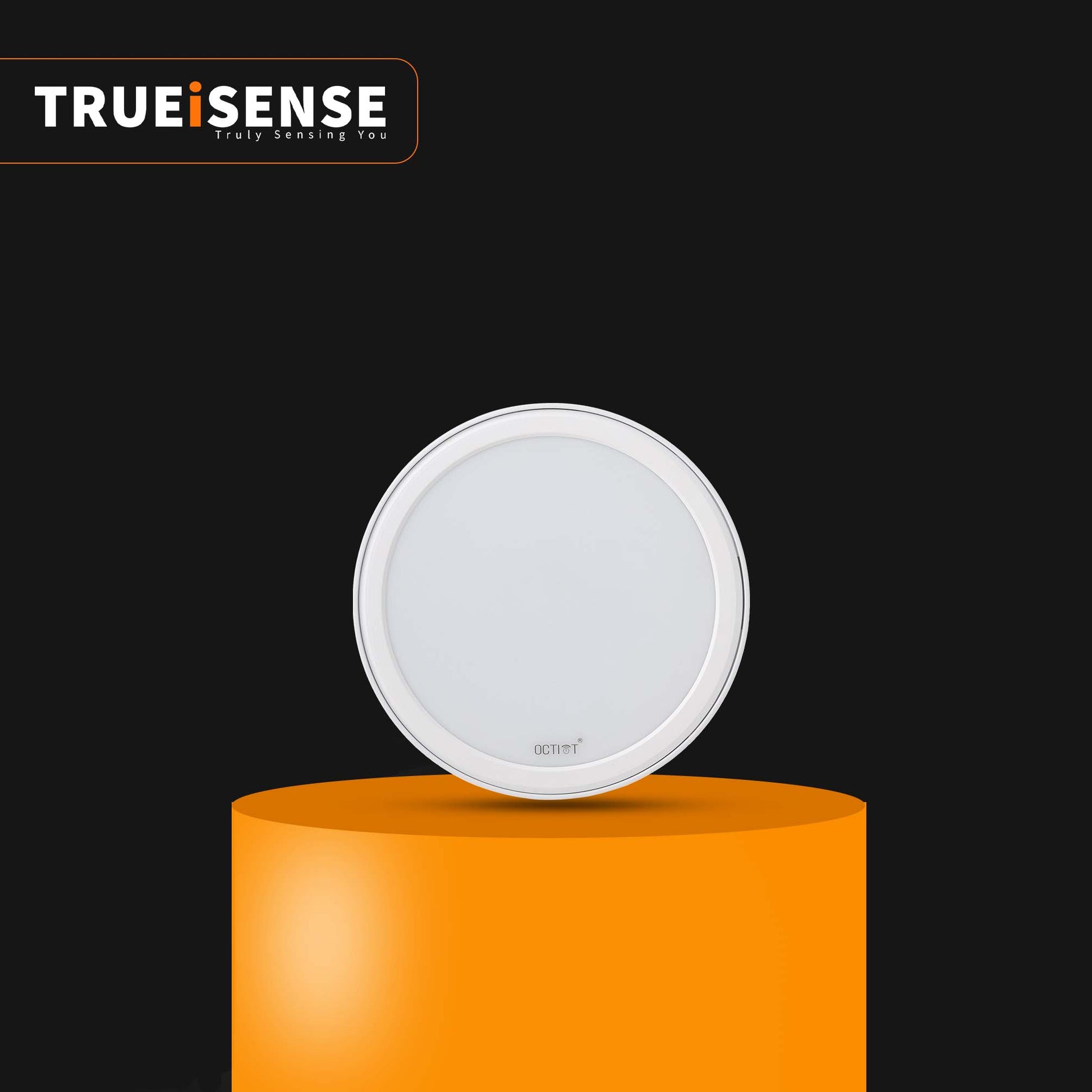 TRUEiSENSE | OCT-XVELA S | Presence Sensor LED Panel Light | Surface Down Light | 12W Down Light | Presence Sensor auto on/off | 6500K