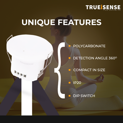 Motion sensor, motion sensor light, true presence sensor, real presence sensor, presence sensor, human presence sensor, breathing sensor, sensor lighting, motion sensor lighting. 