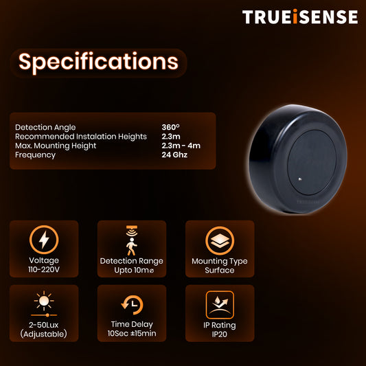 india's no 1 Presence Sensor, True presence sensor, human presence sensor, real presence sensor, life being presence sensor, crux presence detector
