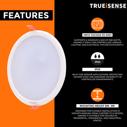presence sensor panel light, true presence panel light, motion sensor panel light, reall presence sensor, true presence sensor, motion sensor, motion sensor light